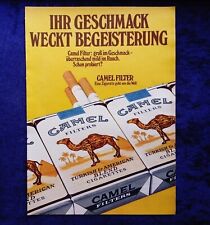 Camel  Filter Zigaretten, originale Werbung aus 1970