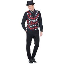 Weste mit Fliege Poker