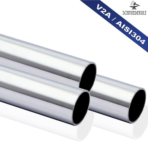 Edelstahlrohr v2a - (20,00€/m),