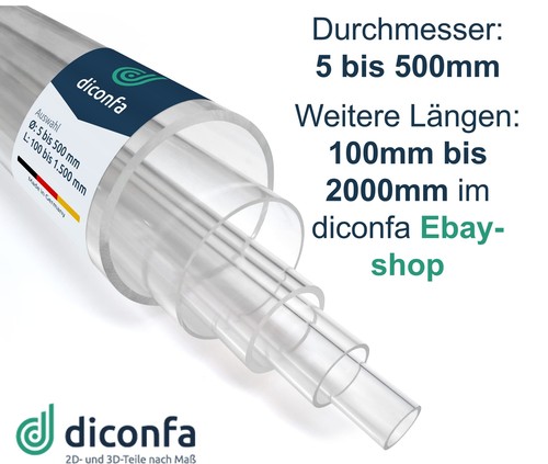 Acrylglas rohr acrylrohr - rohr, dm