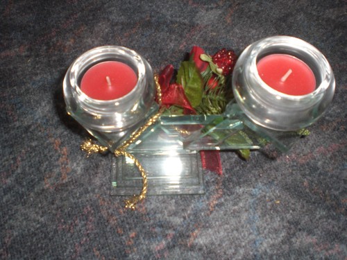 Moderner glas kerzenständer - moderner,