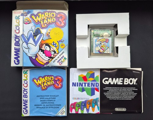 Game boy color wario - game,