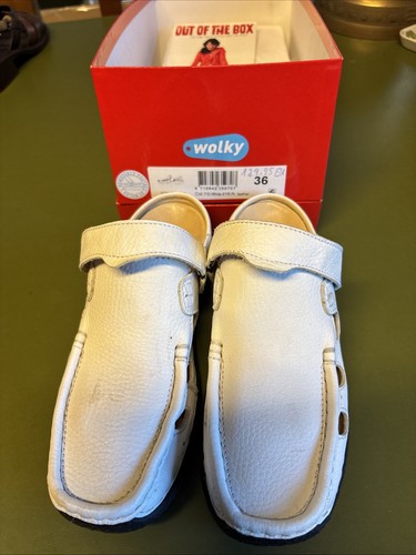Wolky damen pantolette weiß - wolky,