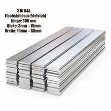 Flachstahl Edelstahl A4 V4A