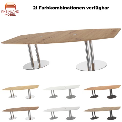 Konferenztisch konti 280x130cm - konferenztisch,