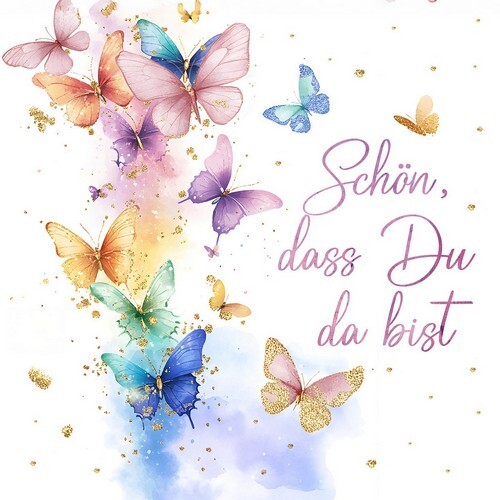 Servietten butterfly - 20,
