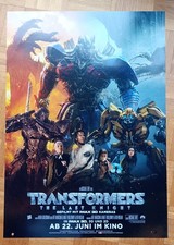 Filmplakat TRANSFORMERS THE LAST KNIGHT A1 Kinoposter Mark Wahlberg