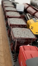 Fleischmann H0 BR 212 311-5 Cargo Digital mit 10er Set Schüttwagen gealtert