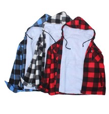 Holzfällerhemd Holzfäller Jacke Thermohemd Kapuzenjacke Felljacke Winter Hoody