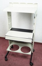 Nemectron Gerätewagen + 4er Steckdosenleiste Medizin Reizstromgerät Rollwagen A 