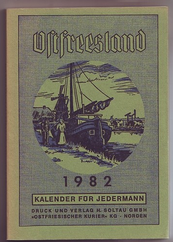 Ostfriesland kalender 1982 - kalender,