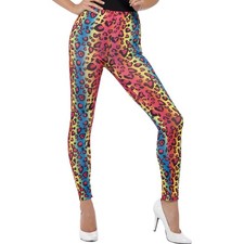 Leoparden Leggins Neonparty