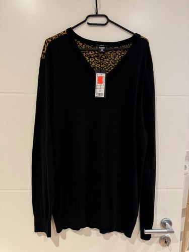 Pullover schwarz leo neu mit - leo,