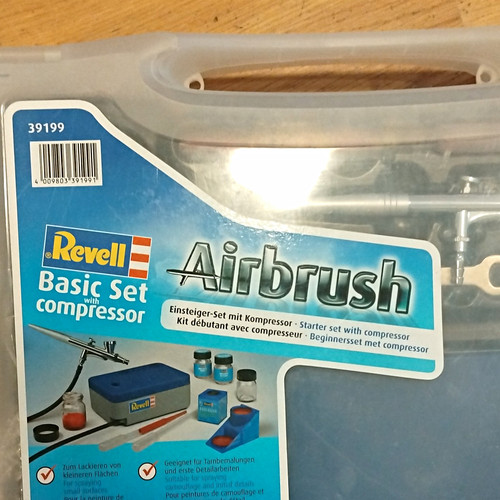 Revell airbrush basic set mit - airbrush,