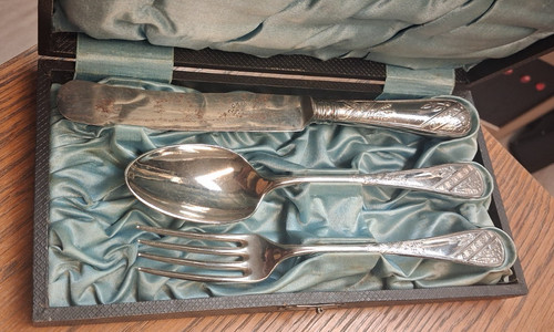 Antikes besteckset 1900 - antikes, um