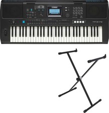 Yamaha PSR-E473 Home Set Basic Keyboard mit Ständer - Neuware -