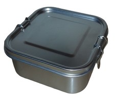Edelstahl lunchbox 740ml - edelstahl,