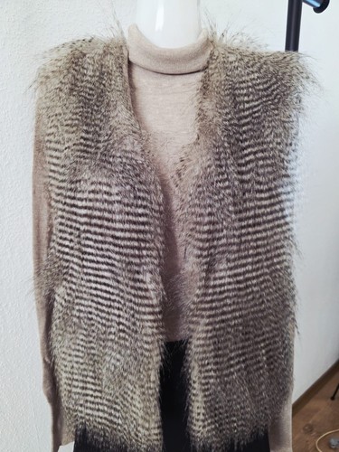 Fresh made kunstfell - made, kunstfell-weste
