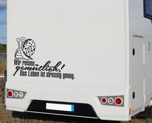 Wohnmobil aufkleber auto womo - aufkleber,