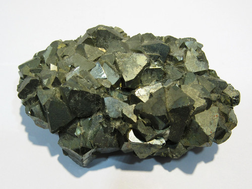 Pyrit oktaeder handstufe - pyrit,