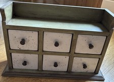 Vintage holz gewürzschrank - holz,