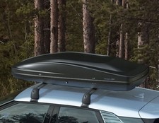 Original Ford G3* Dachbox Elegance Europe 390, mattschwarz mit Prägung 2191632