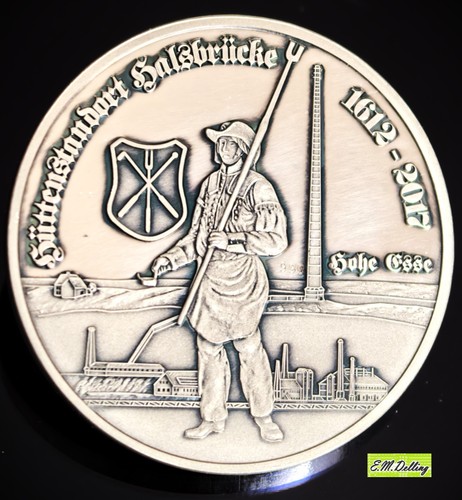Medaille freiberger bergbau - medaille,