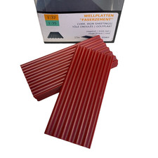 Wellblechplatten rot stück - rot, 15