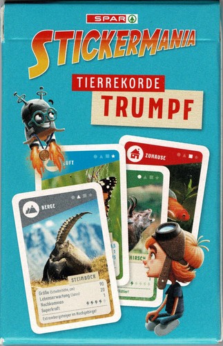 Spar stickermania tierrekorde - spar,