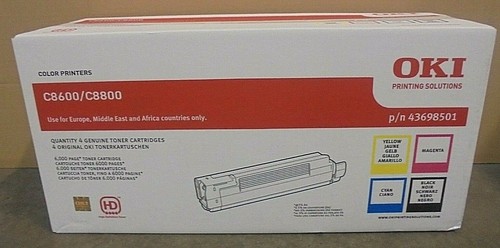 Oki 43698501 toner ymck - toner,