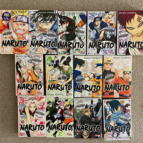 Carlsen naruto massiv - massiv, set