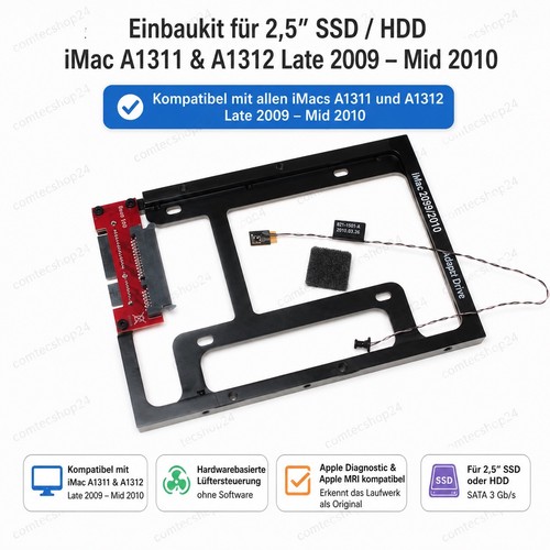 Ssd einbaukit inkl sensor - inkl.,