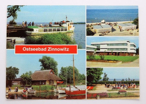 Postkarte insel usedom - -,
