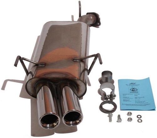 Fox endschalldämpfer 2x80mm - endschalldämpfer,