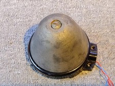 Elektrische Klingel antik Hausglocke Türklingel mit Klöppel innen, Speicherfund