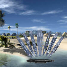 4D 8x zusammengebautes Kriegsschiffmodell 1/72 DIY zusammenbauen