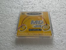 Hi Space MD yellow MiniDisc 80