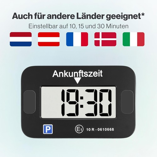 Digitale parkuhr elektronische - parkuhr,
