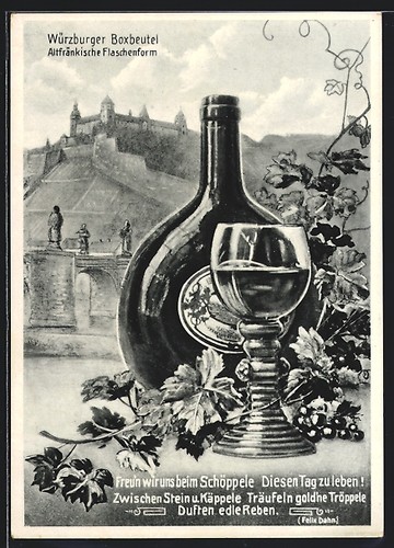Ansichtskarte würzburg - ansichtskarte,