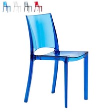 Transparenter Farbiger Stuhl