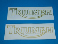Triumph Schriftzug Outline