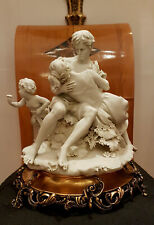 Porzellanfiguren Gruppe Biskuit   " Apollo & Diana mit Amor " Bassano Benacchio