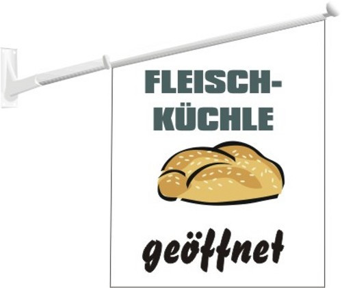 Werbefahne kioskfahne - werbefahne,