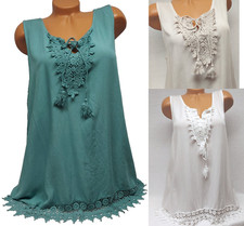 Tunika Shirt Longtop Ärmellos