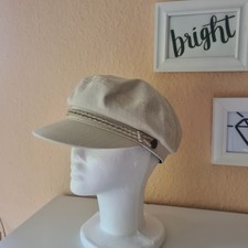 Brixton Schieber/Kapitänsmütze Beige Größe S