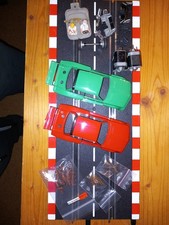 Carrera Universal 132 Servo 132 Bastelreste und BMW Repro Karosserien