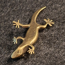 Metallfigur eidechse - metallfigur,
