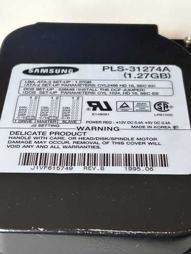 Samsung pls 31274a - 1.27gb, ide
