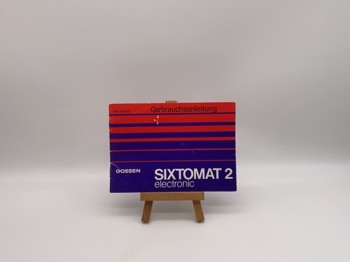 Gossen sixtomat electronic - sixtomat,