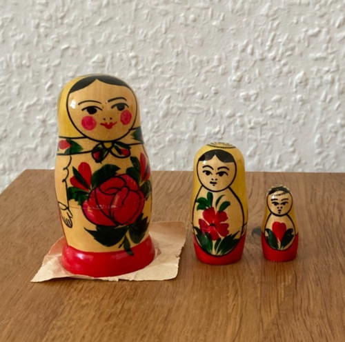 Russische matroschka mit - matroschka,